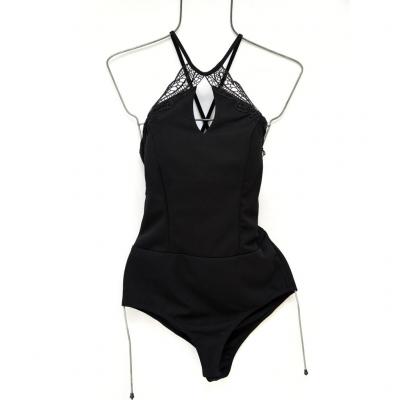 Black Haute Monde Bodysuit Size M: $45.00
