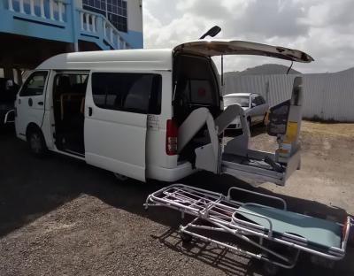 Ambulance Service From Residence - Vieux Fort to Castries - Return Trip: $530.00