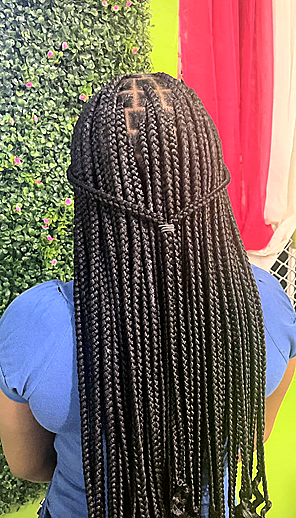 Box Braids: $180.00