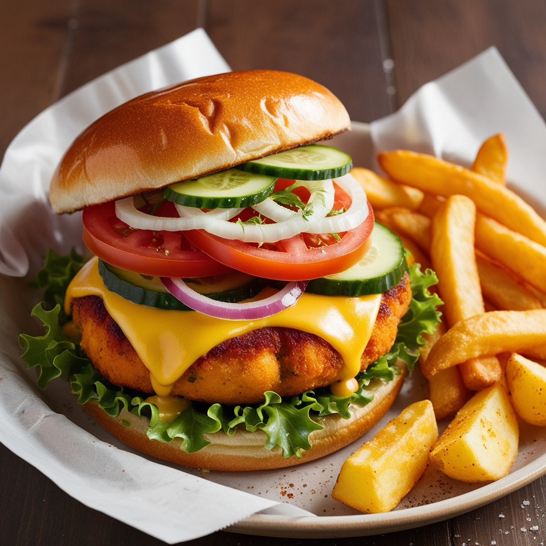 Chicken Burger: $0.00