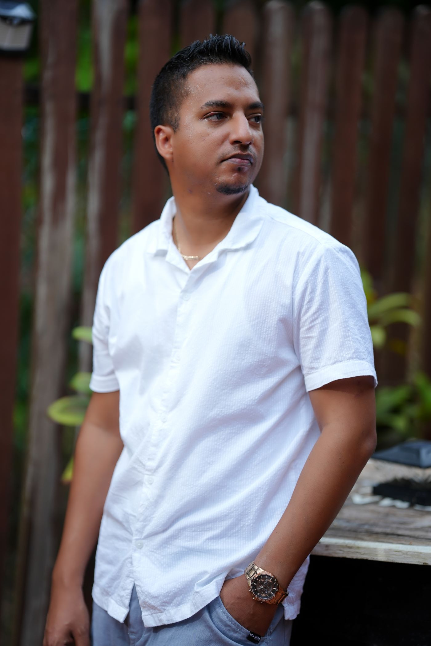 Short Sleeve White Shirt: $100.00