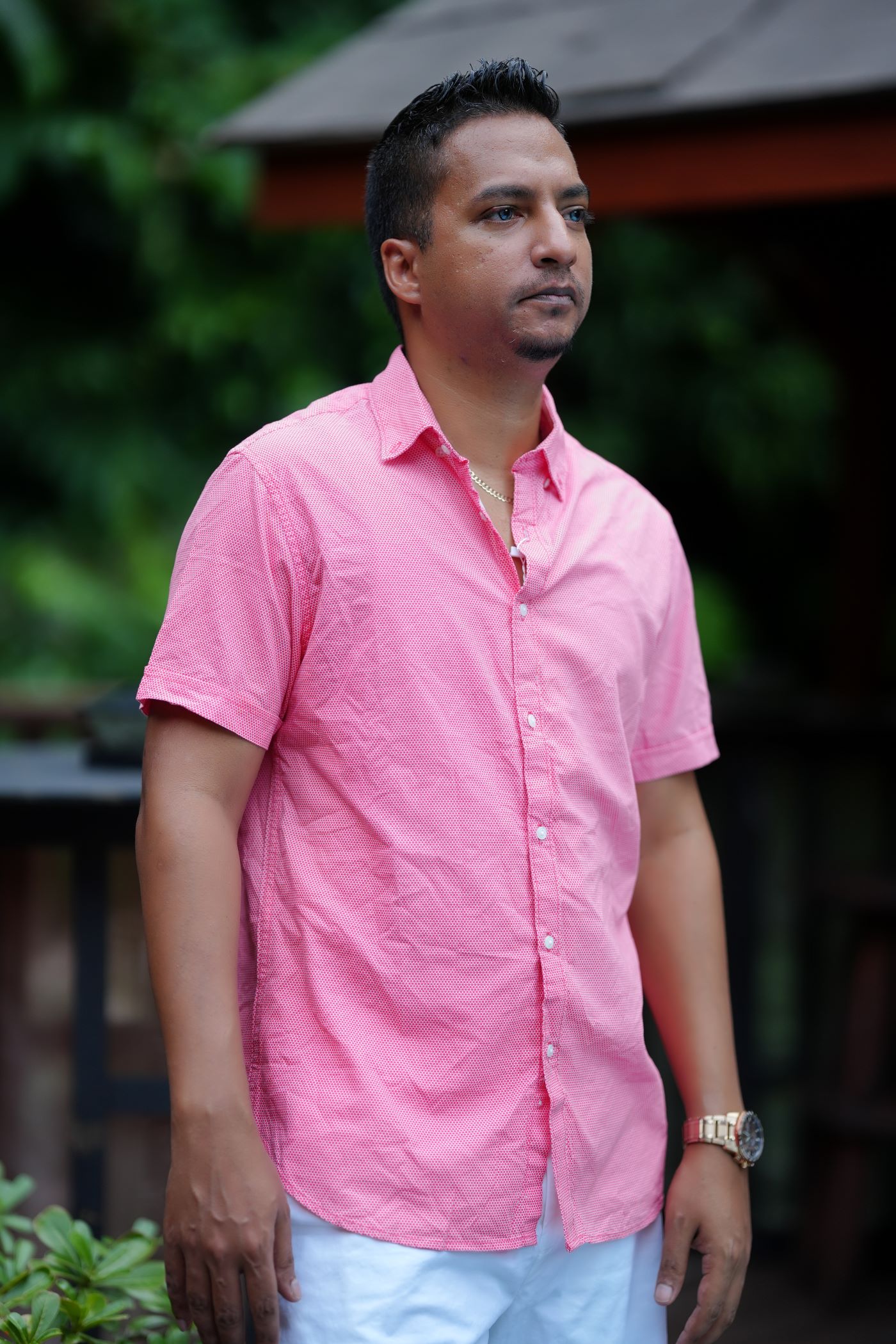 Light Pink Short Sleeve Shirt